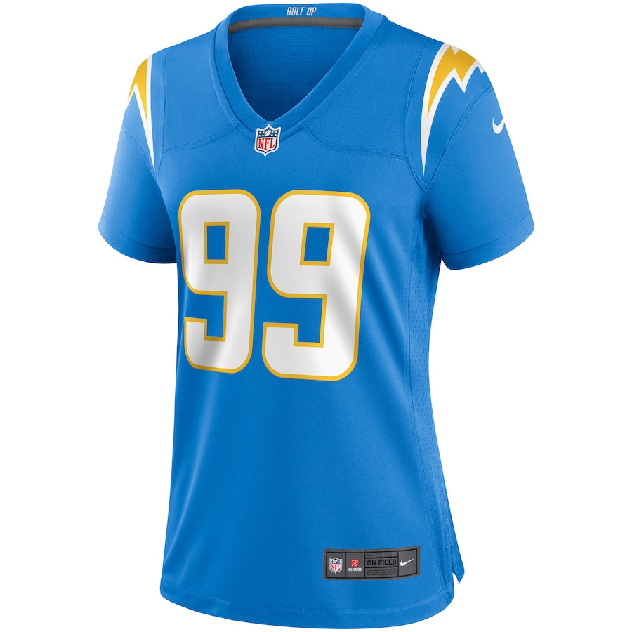 Women’s Los Angeles Chargers Jerry Tillery Nike Powder Blue Game Jersey