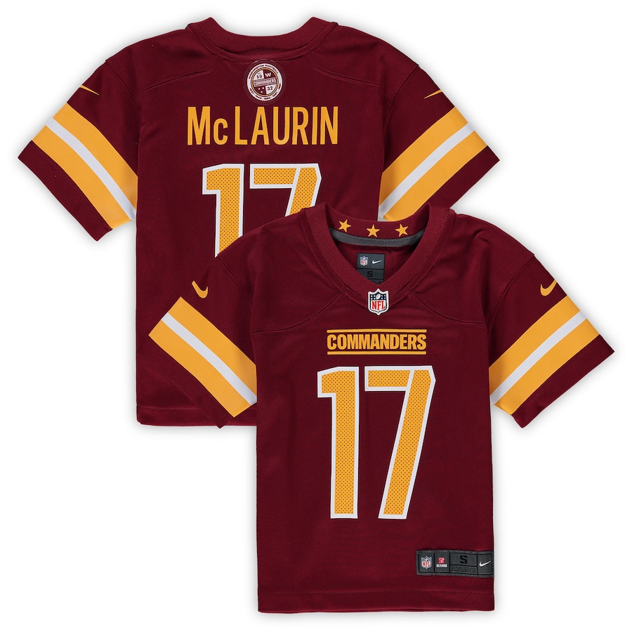 Preschool Washington Commanders Terry McLaurin Nike Burgundy Game Jersey