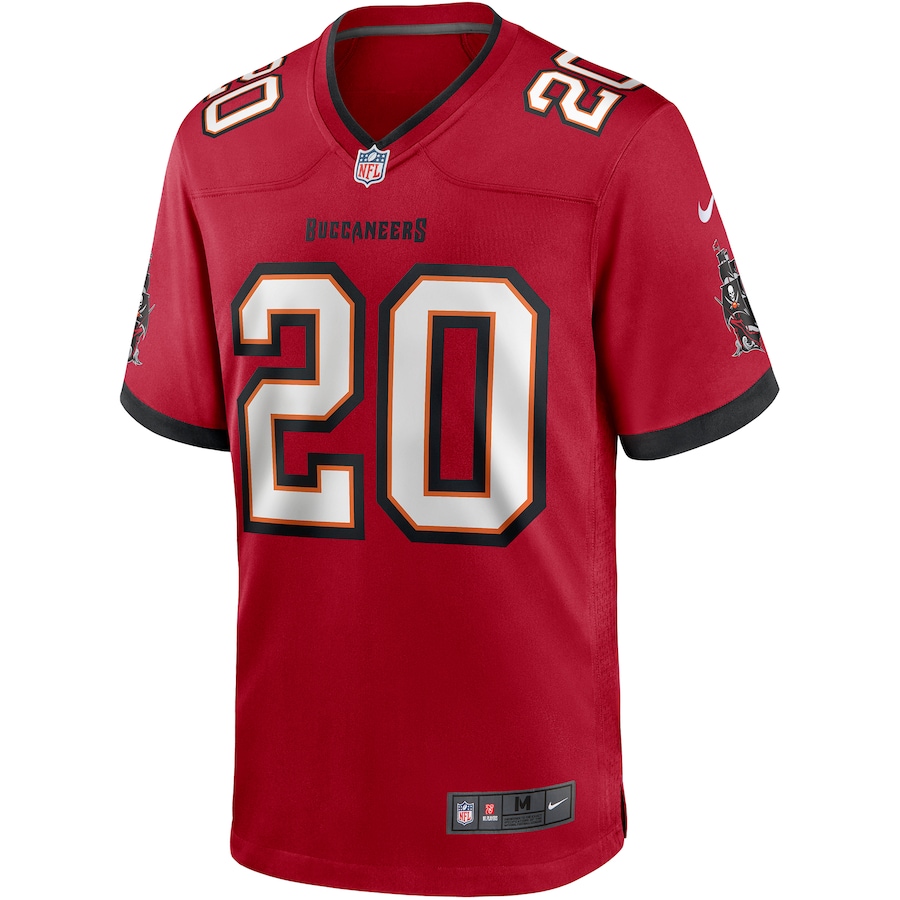 Men’s Tampa Bay Buccaneers Ronde Barber Nike Red Game Retired Player Jersey