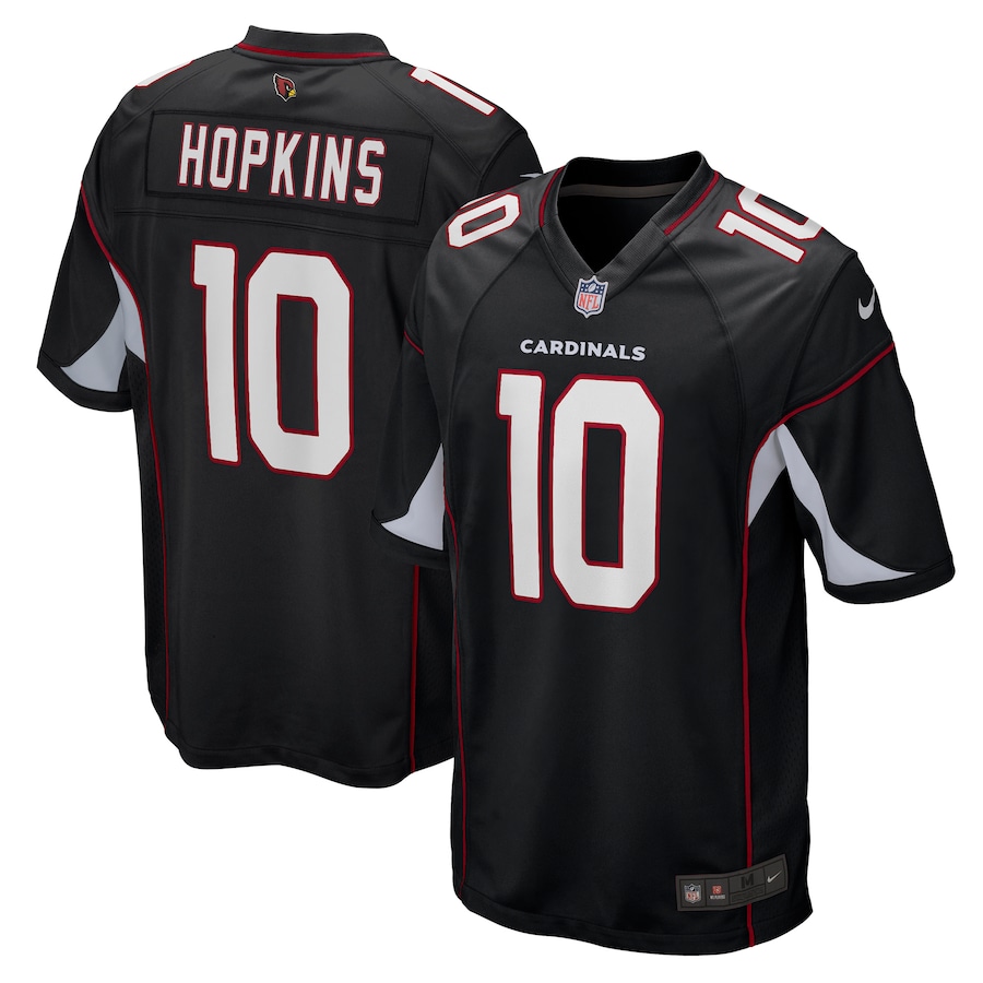 Men’s Arizona Cardinals DeAndre Hopkins Nike Black Player Game Jersey