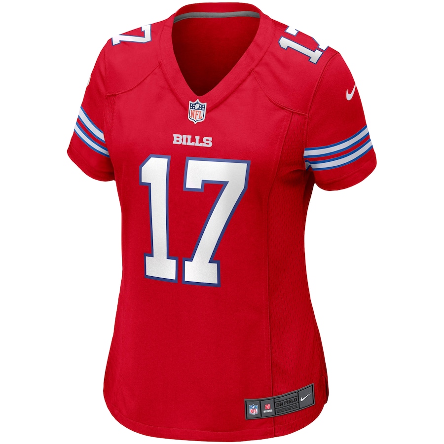 Women’s Buffalo Bills Josh Allen Nike Red Alternate Game Player Jersey