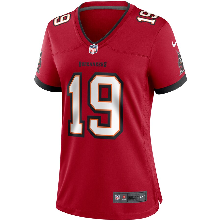 Women’s Tampa Bay Buccaneers Keyshawn Johnson Nike Red Game Retired Player Jersey