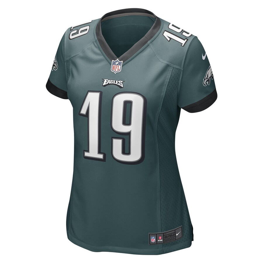 Women’s Philadelphia Eagles Ian Book Nike Midnight Green Game Player Jersey