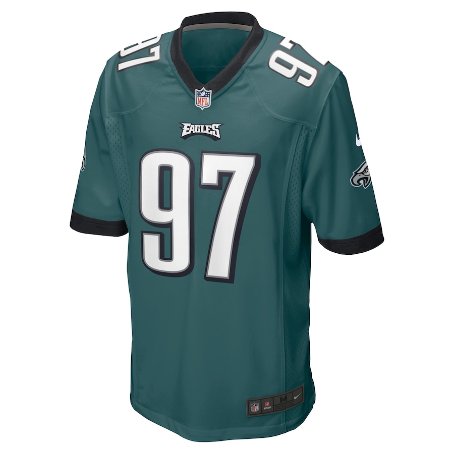 Men’s Philadelphia Eagles Javon Hargrave Nike Midnight Green Player Jersey