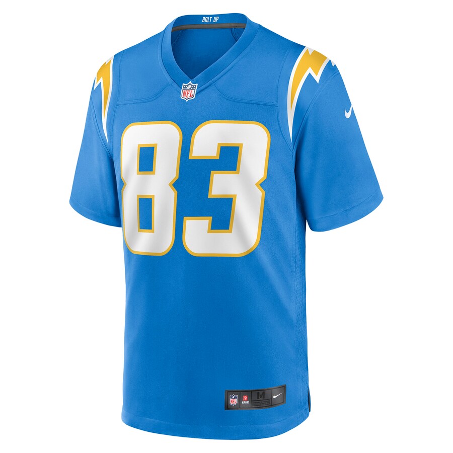 Men’s Los Angeles Chargers Michael Bandy Nike Powder Blue Player Game Jersey