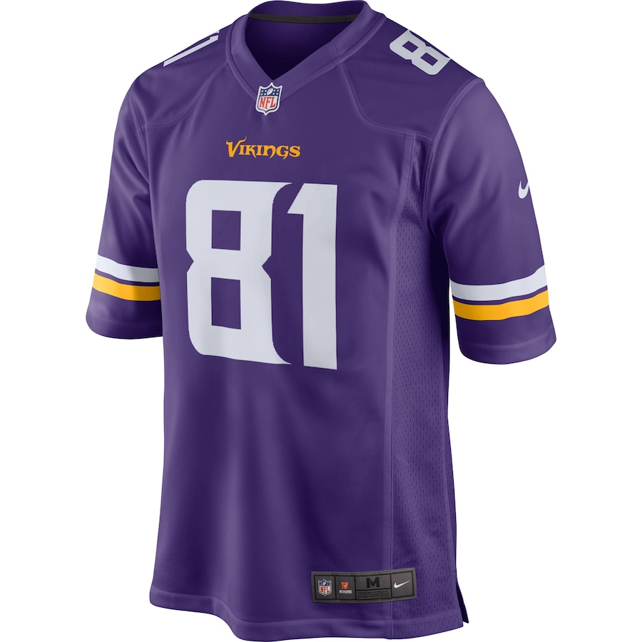 Men’s Minnesota Vikings Moritz Bohringer Nike Purple Team Color Game Jersey