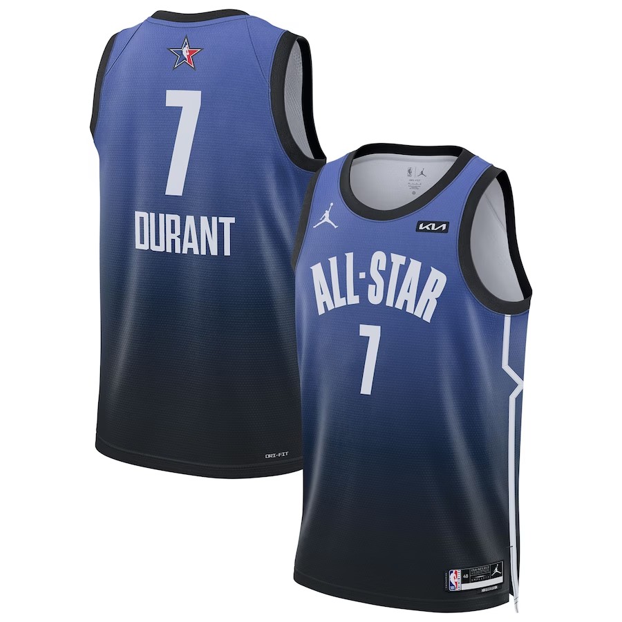 Men's Kevin Durant Jordan Brand Blue 2023 NBA All-Star Game Swingman Jersey