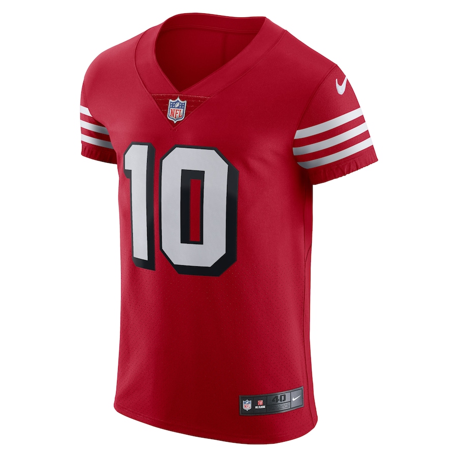 Men’s San Francisco 49ers Jimmy Garoppolo Nike Scarlet Alternate Vapor Elite Jersey