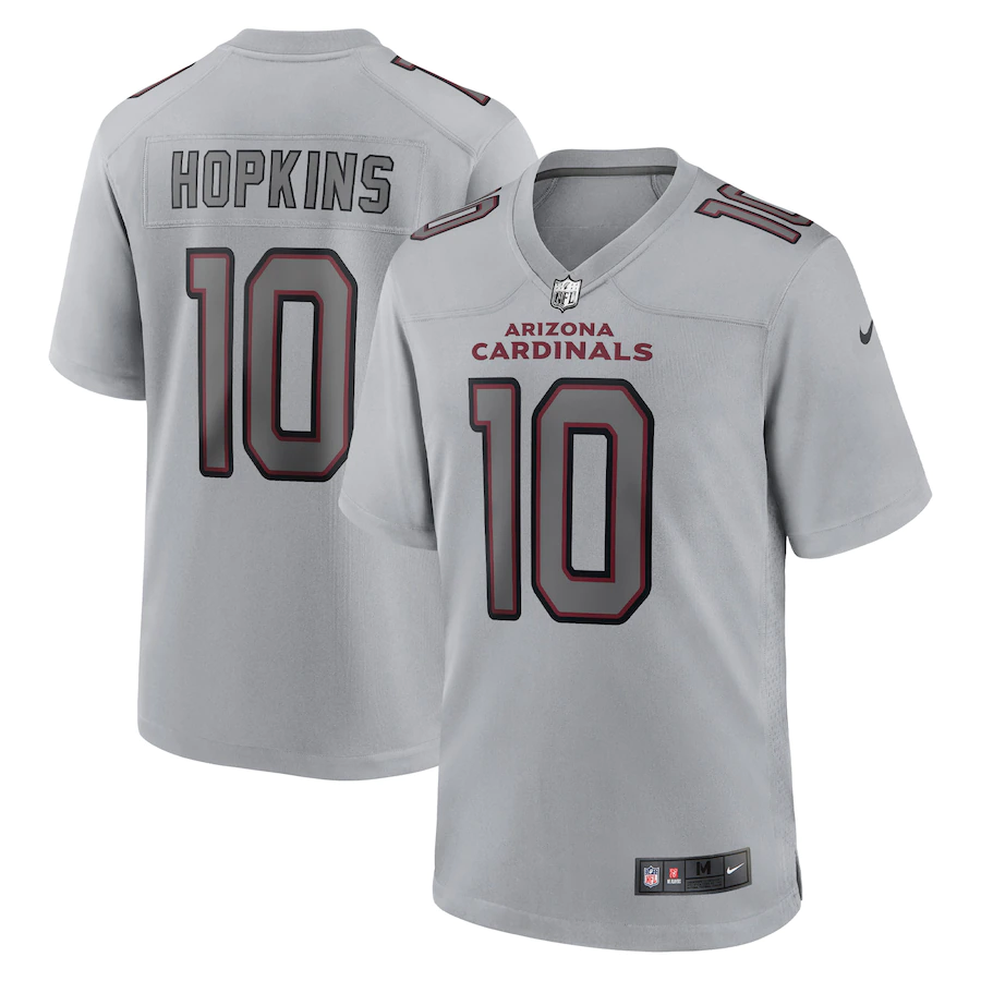 Arizona Cardinals DeAndre Hopkins Gray Atmosphere Fashion Game Jersey