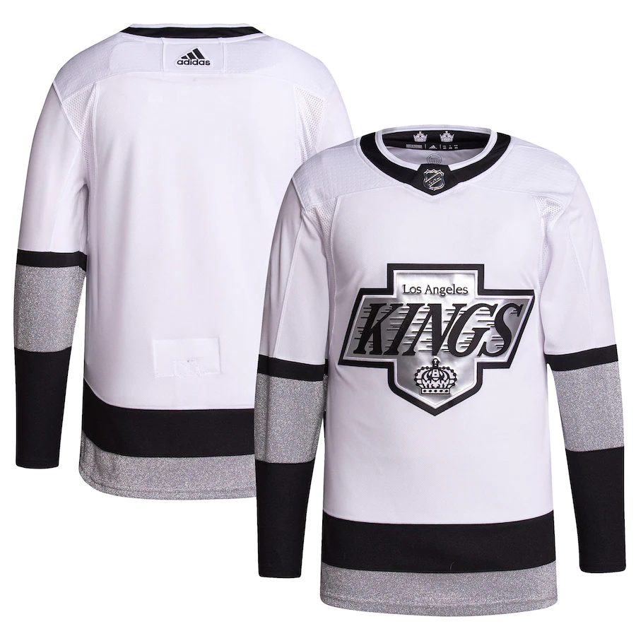 Men's Los Angeles Kings adidas White Alternate Primegreen Authentic Pro Jersey