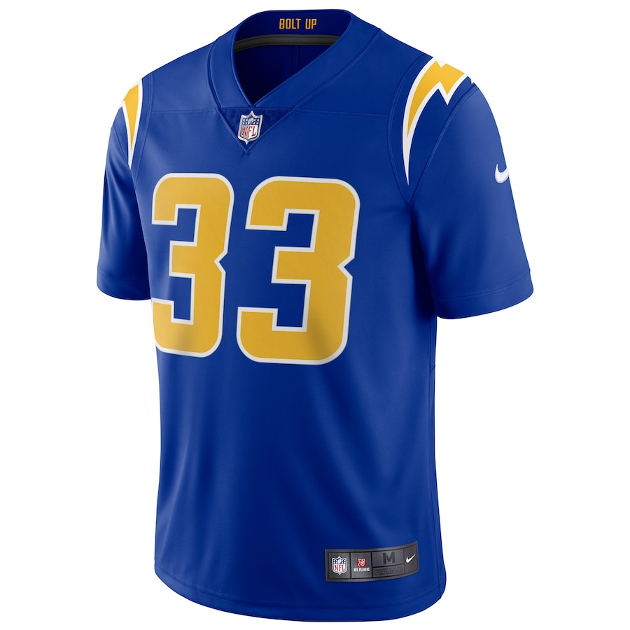 Men’s Los Angeles Chargers Derwin James Nike Royal 2nd Alternate Vapor Limited Jersey