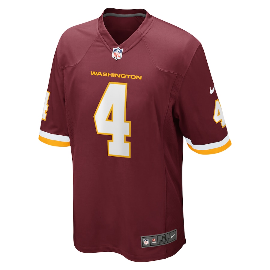 Men’s Washington Football Team Taylor Heinicke Nike Burgundy Game Jersey