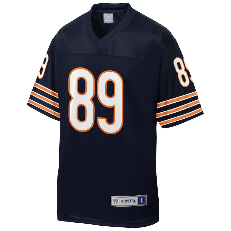 Men’s Chicago Bears Mike Ditka NFL Pro Line Navy Retired Player Jersey