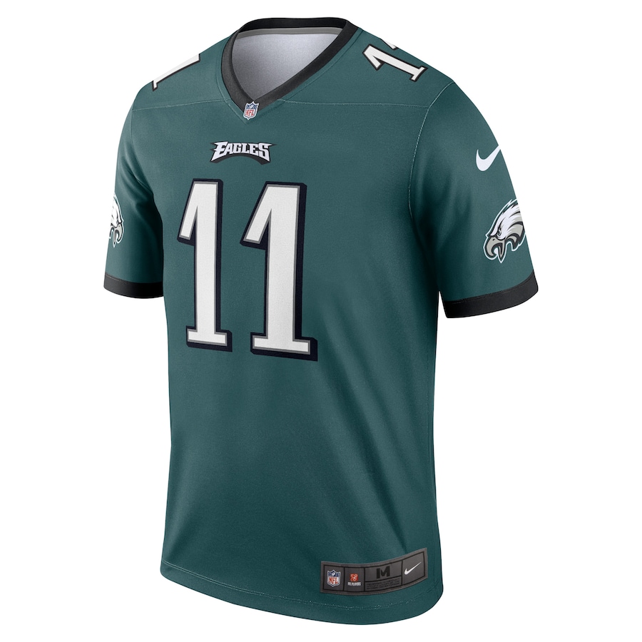Men’s Philadelphia Eagles A.J. Brown Nike Midnight Green Legend Jersey