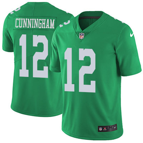 Men's Philadelphia Eagles Randall Cunningham Light Green Vapor Limited Jersey