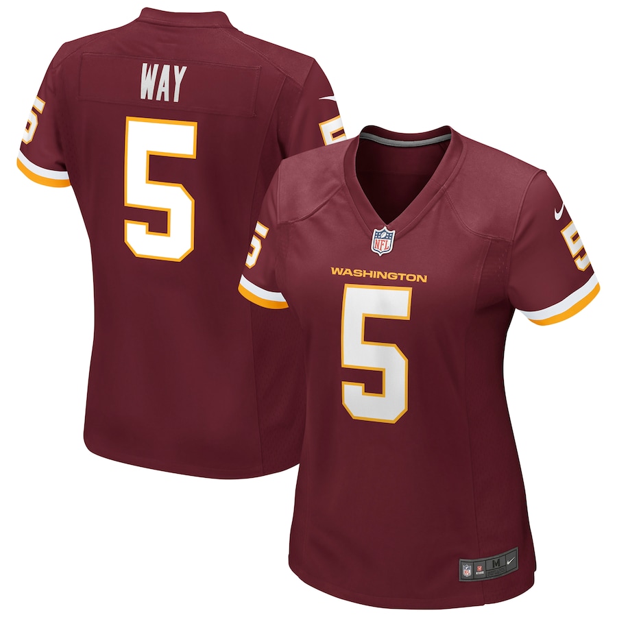 Women’s Washington Football Team Tress Way Nike Burgundy Game Player Jersey