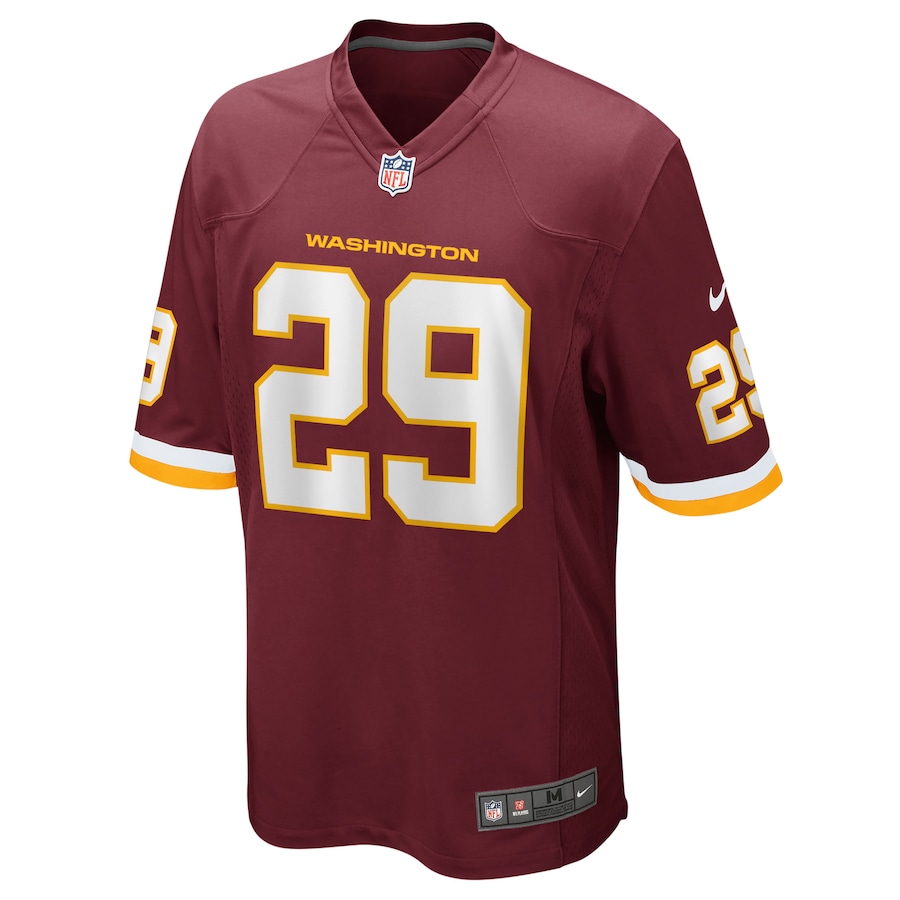 Men’s Washington Football Team Kendall Fuller Nike Burgundy Team Game Jersey