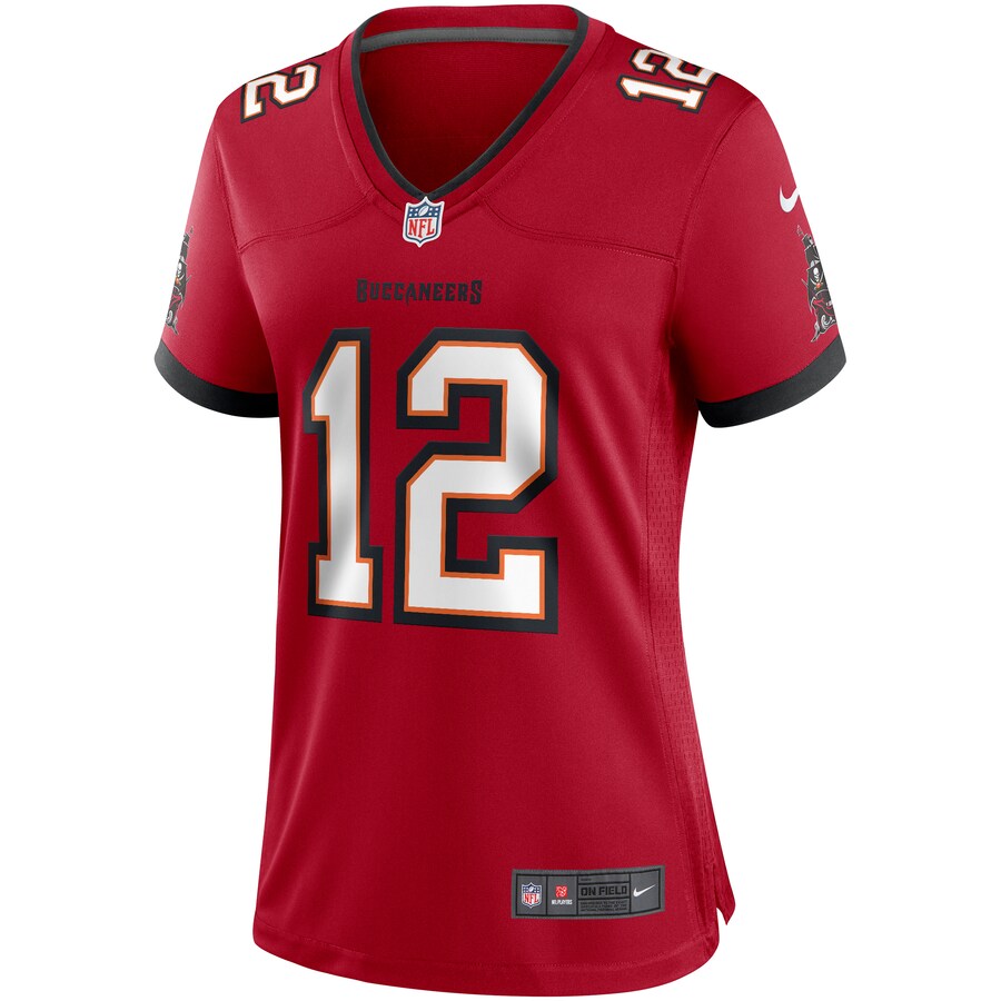Women’s Tampa Bay Buccaneers Trent Dilfer Nike Red Game Retired Player Jersey