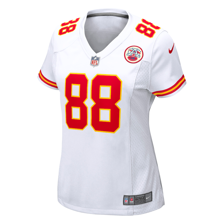 Women’s Kansas City Chiefs Tony Gonzalez Nike White Retired Game Jersey