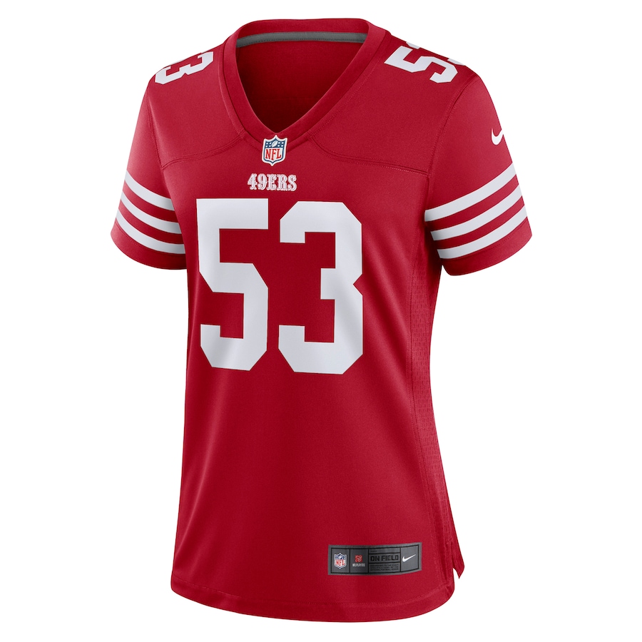 Women’s San Francisco 49ers Kemoko Turay Nike Scarlet Game Player Jersey