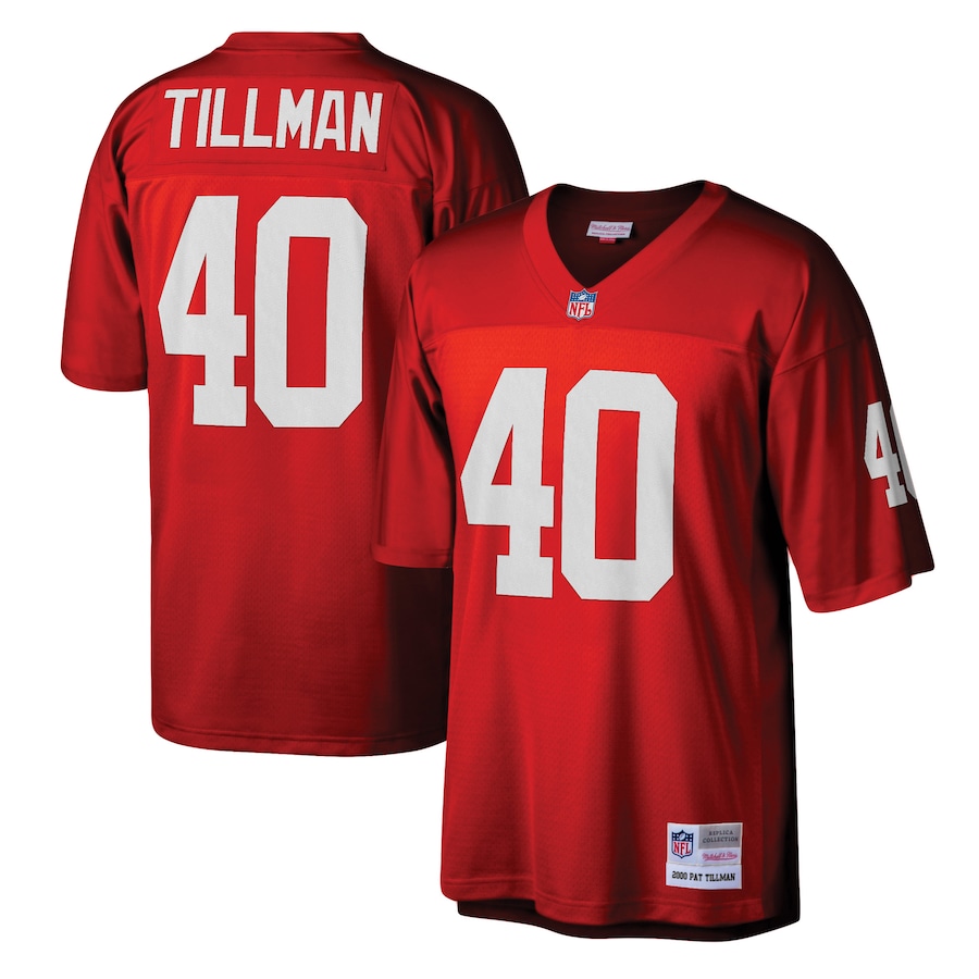Men’s Arizona Cardinals Pat Tillman Mitchell & Ness Cardinal Legacy Replica Jersey