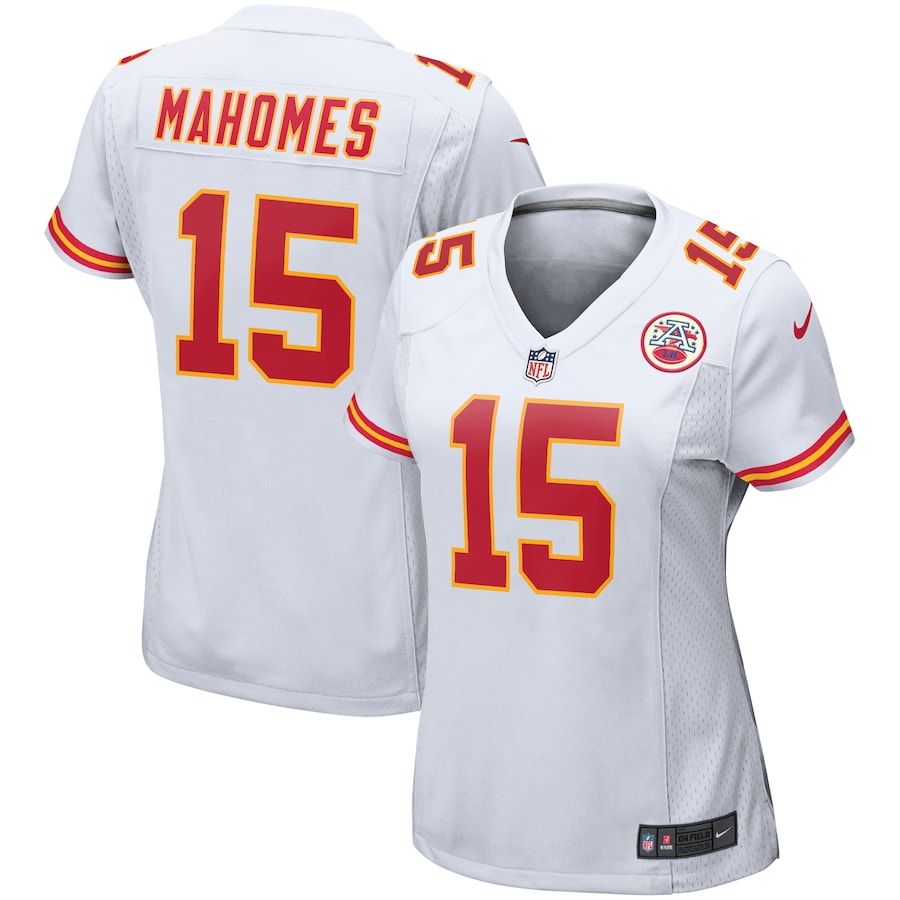 Women’s Kansas City Chiefs Patrick Mahomes Nike White Player Game Jersey
