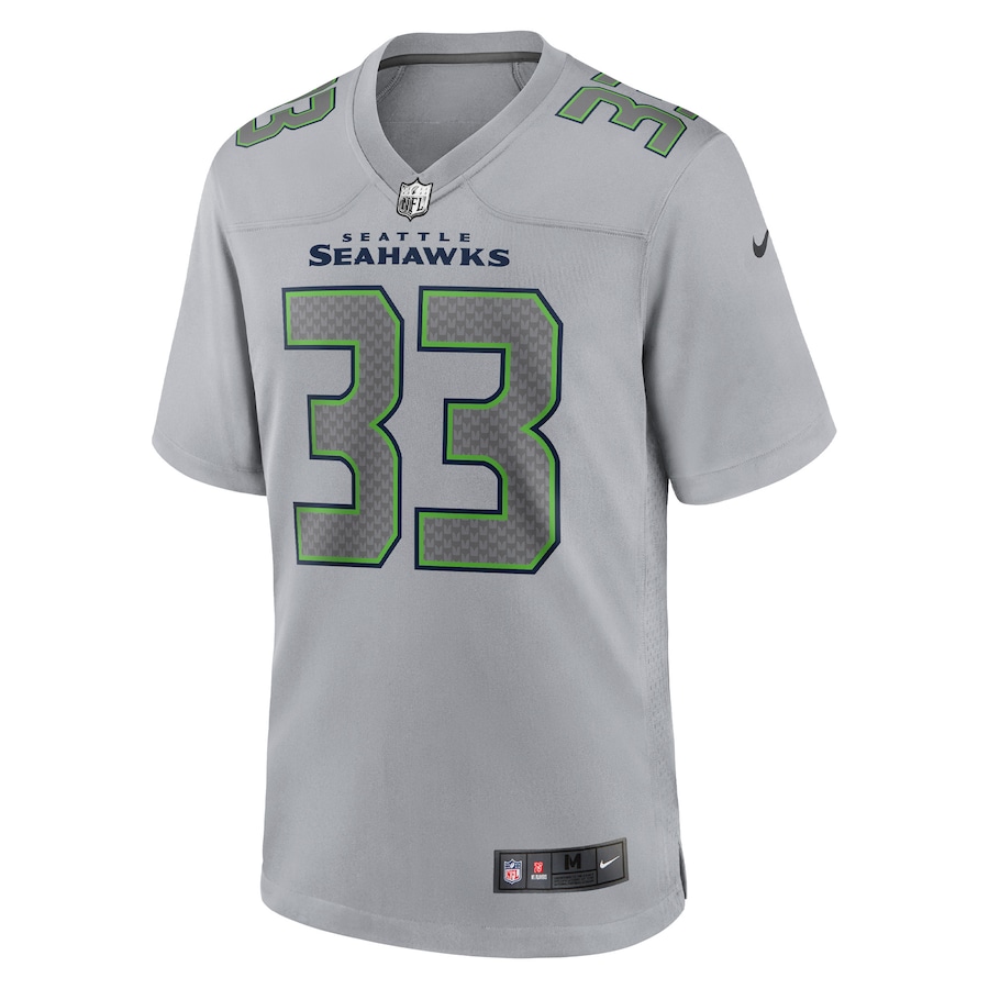 Men’s Seattle Seahawks Jamal Adams Nike Gray Atmosphere Fashion Game Jersey