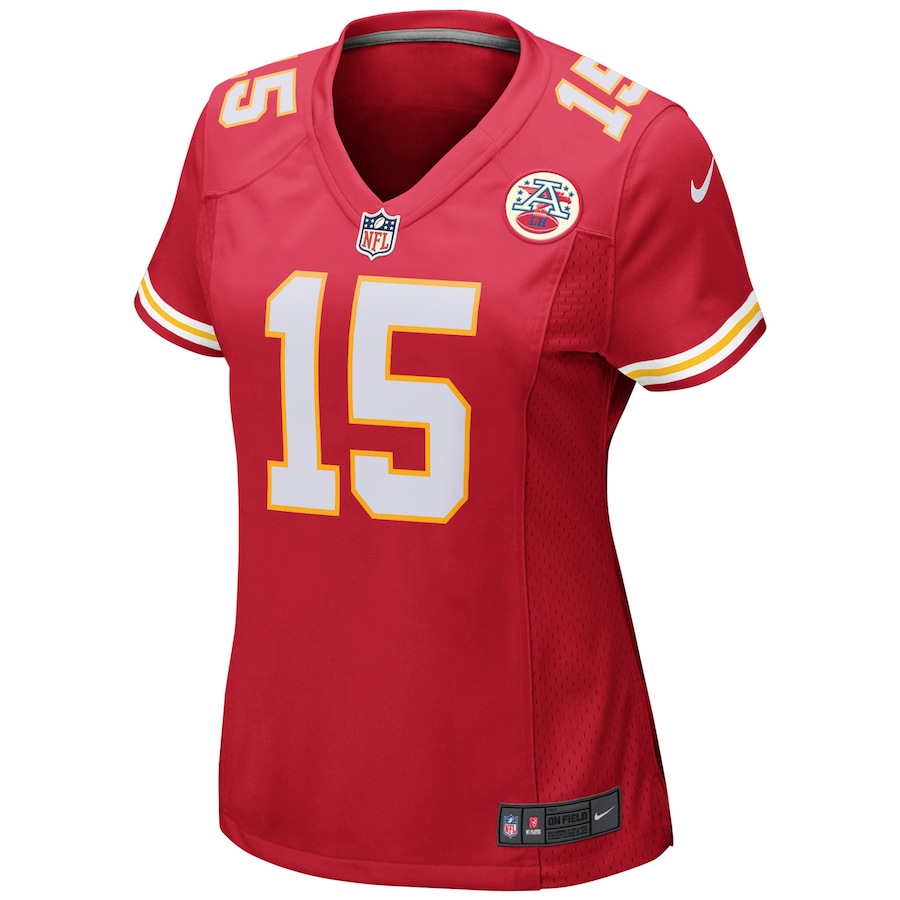Women’s Kansas City Chiefs Patrick Mahomes Nike Red Game Player Jersey