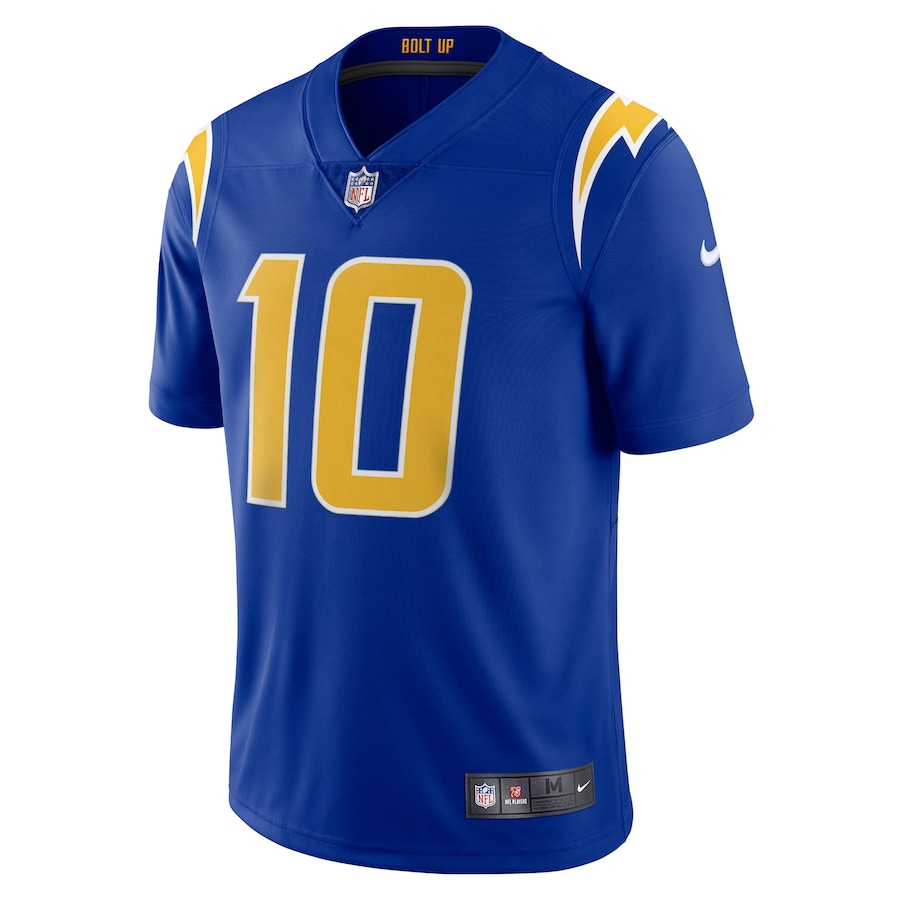 Men’s Los Angeles Chargers Justin Herbert Nike Royal Vapor Limited Jersey