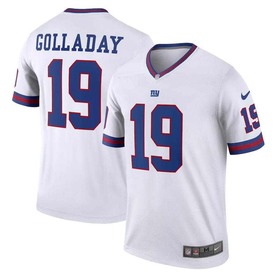 Men’s New York Giants Kenny Golladay Nike White Alternate Legend Jersey
