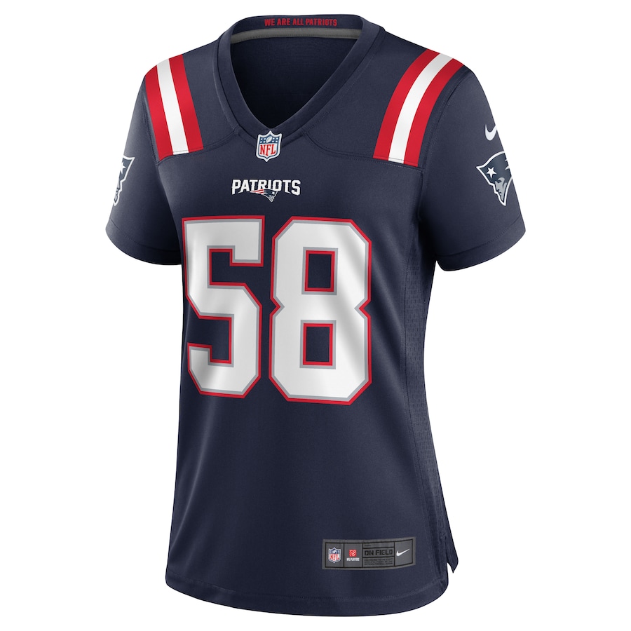 Women’s New England Patriots Anfernee Jennings Nike Navy Team Game Jersey