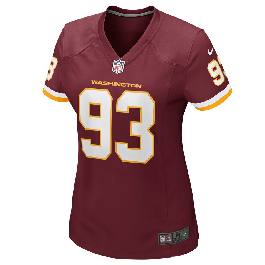 Women’s Washington Football Team Jonathan Allen Nike Burgundy Game Player Jersey