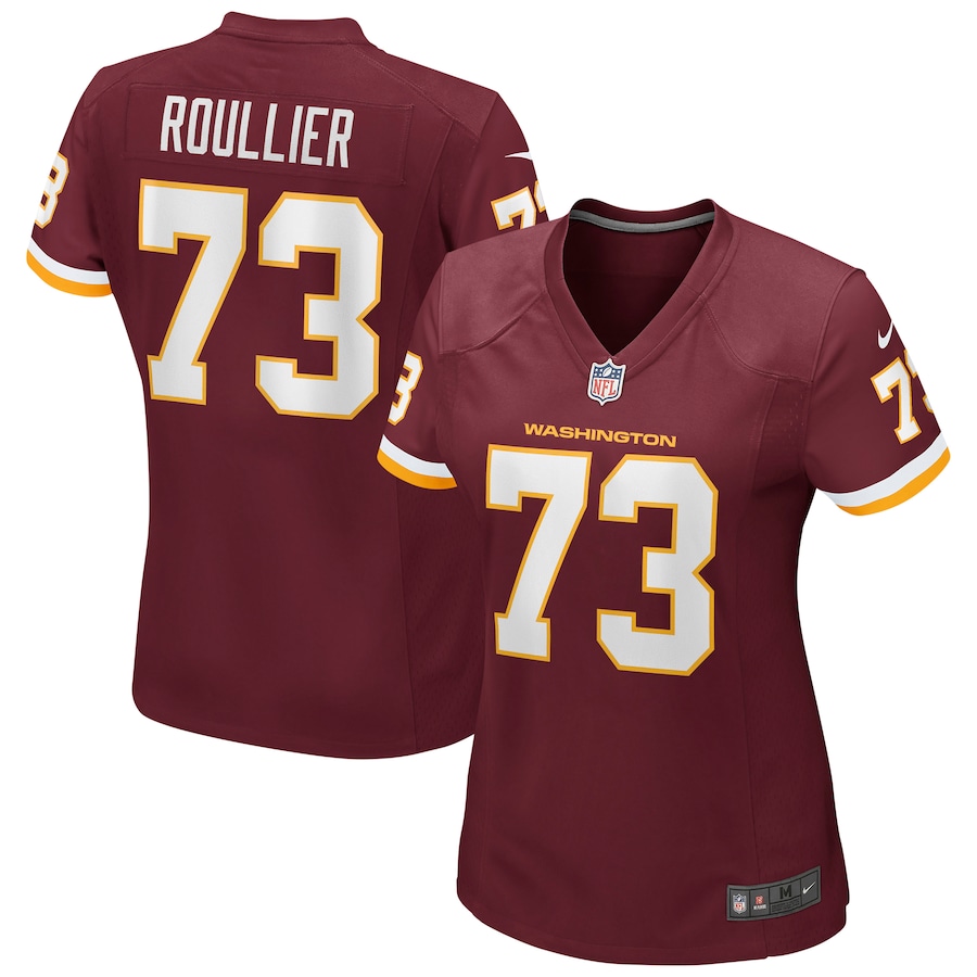 Women’s Washington Football Team Chase Roullier Nike Burgundy Game Player Jersey