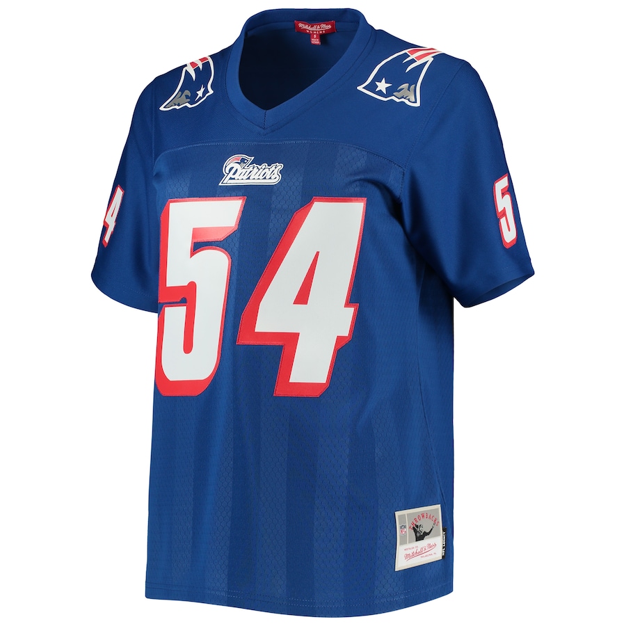 Women’s New England Patriots Tedy Bruschi Mitchell & Ness Royal Legacy Replica Player Jersey