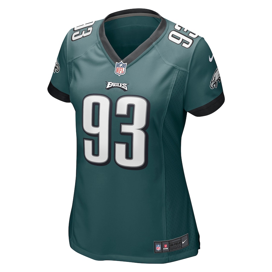 Women’s Philadelphia Eagles Milton Williams Nike Midnight Green Game Jersey