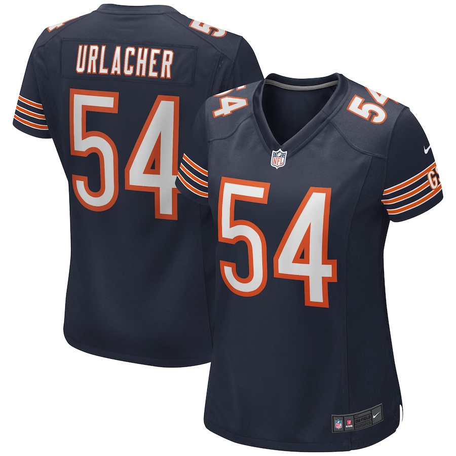 Women’s Chicago Bears Brian Urlacher Nike Navy Game Retired Player Jersey