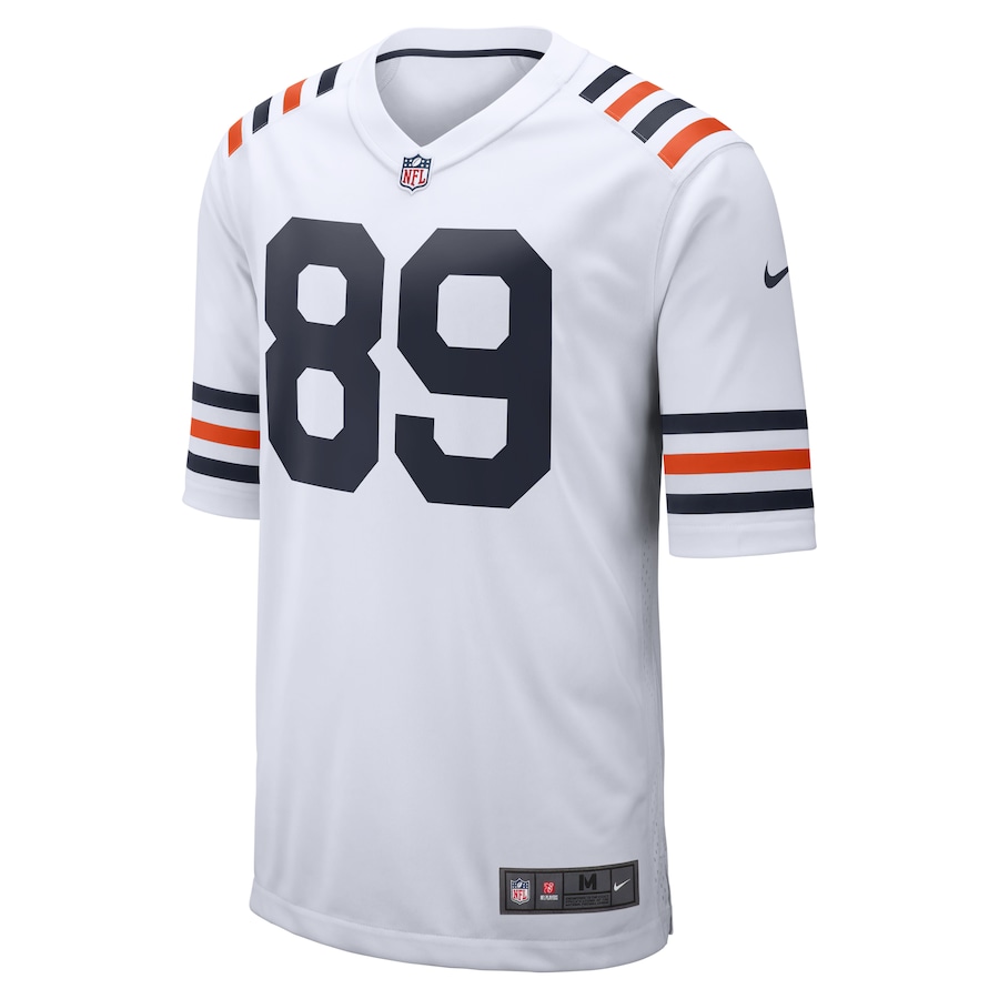 Men’s Chicago Bears Mike Ditka Nike White 2019 Alternate Classic Retired Player Game Jersey