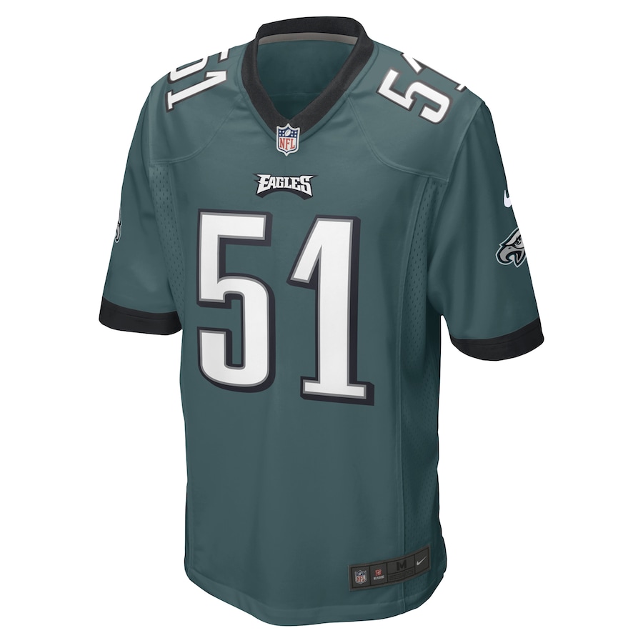 Men’s Philadelphia Eagles Cam Jurgens Nike Midnight Green Game Player Jersey