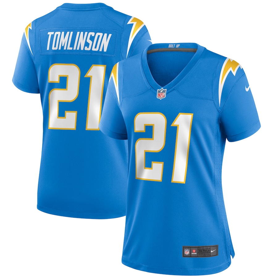 Women’s Los Angeles Chargers LaDainian Tomlinson Nike Powder Blue Game Retired Player Jersey