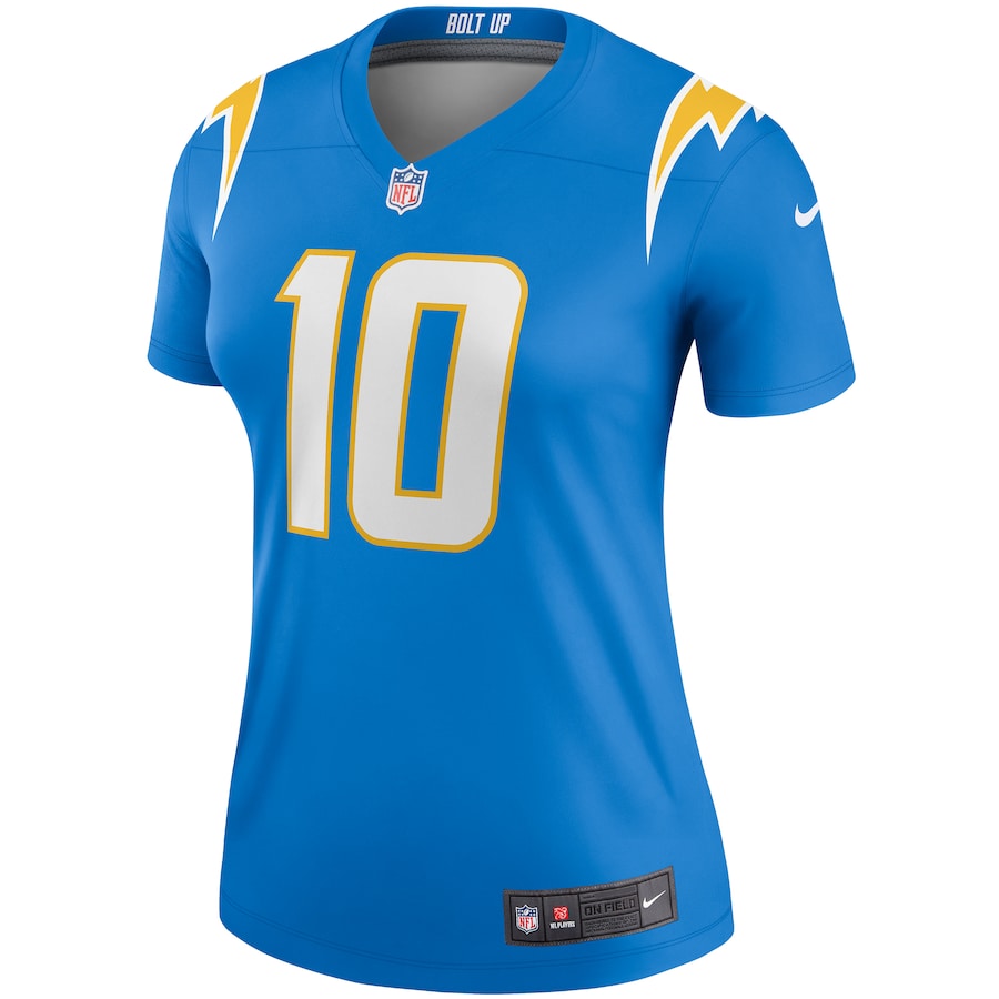Women’s Los Angeles Chargers Justin Herbert Nike Powder Blue Legend Jersey