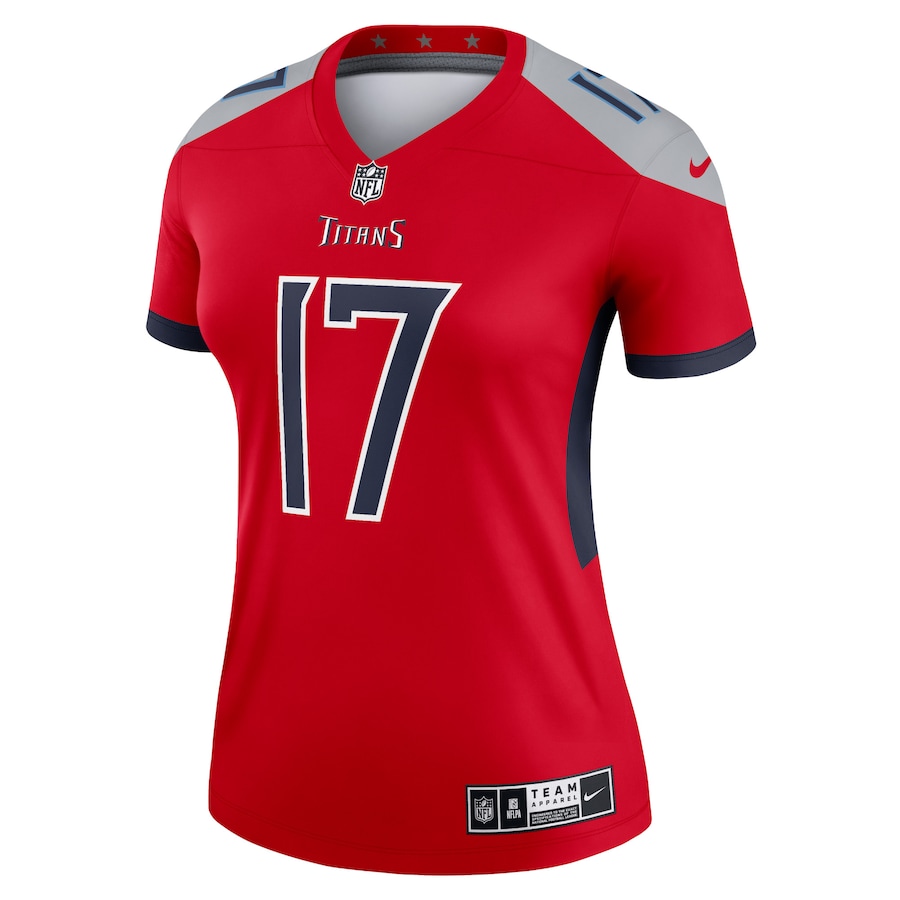 Women’s Tennessee Titans Ryan Tannehill Nike Red Inverted Legend Jersey