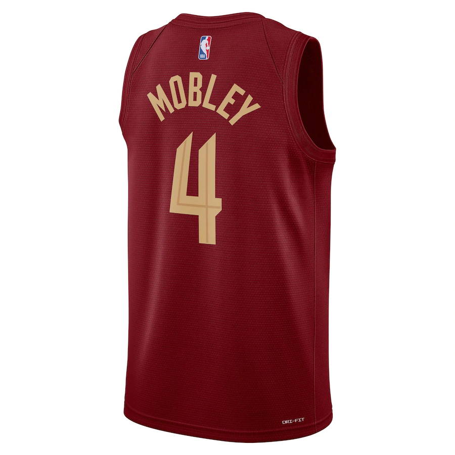 Men's Cleveland Cavaliers Evan Mobley Wine 2022-23 Swingman Jersey - Icon Edition