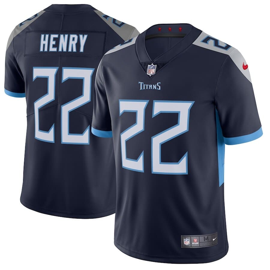 Men's Tennessee Titans Derrick Henry Navy Vapor Untouchable Limited Jersey