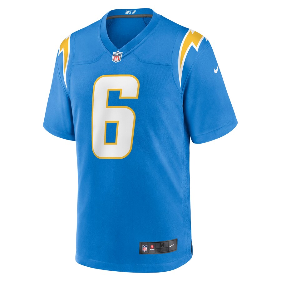 Men’s Los Angeles Chargers Dustin Hopkins Nike Powder Blue Game Jersey