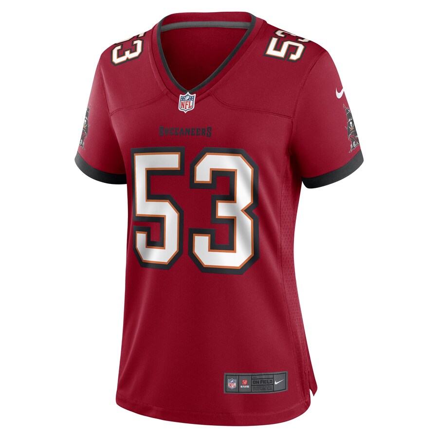 Women’s Tampa Bay Buccaneers Olakunle Fatukasi Nike Red Game Player Jersey