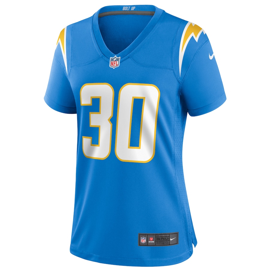 Women’s Los Angeles Chargers Austin Ekeler Nike Powder Blue Game Jersey