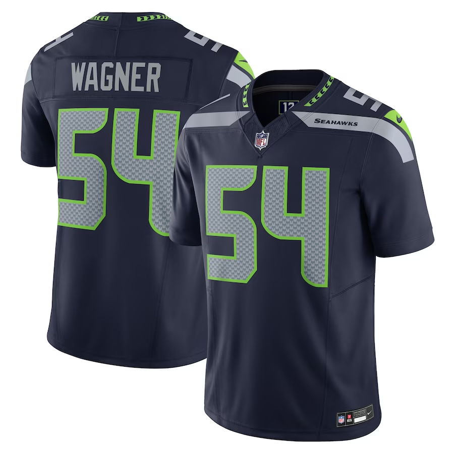 Men's Seattle Seahawks Bobby Wagner Navy Vapor F.U.S.E. Limited Jersey
