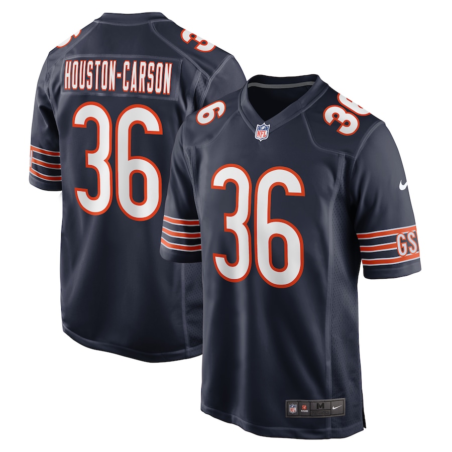 Men’s Chicago Bears DeAndre Houston-Carson Nike Navy Game Player Jersey