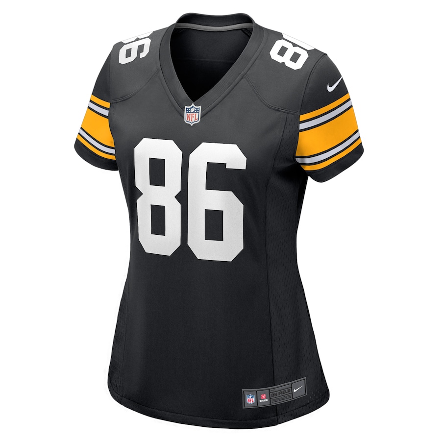 Women’s Pittsburgh Steelers Hines Ward Nike Black Retired Player Jersey