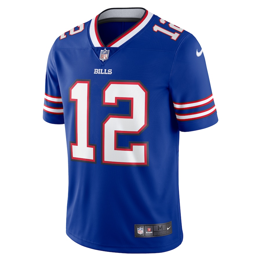 Men’s Buffalo Bills Jim Kelly Nike Royal ’90s Throwback Retired Player Limited Jersey